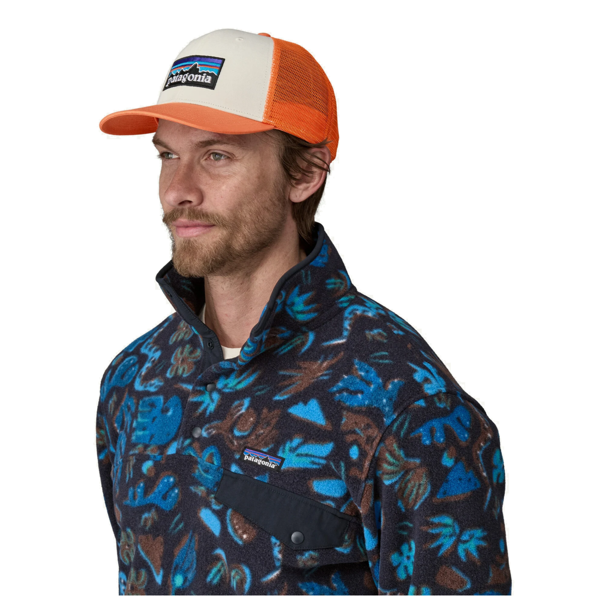 Jockey P-6 Logo Trucker Hat Unisex - Imagen 3