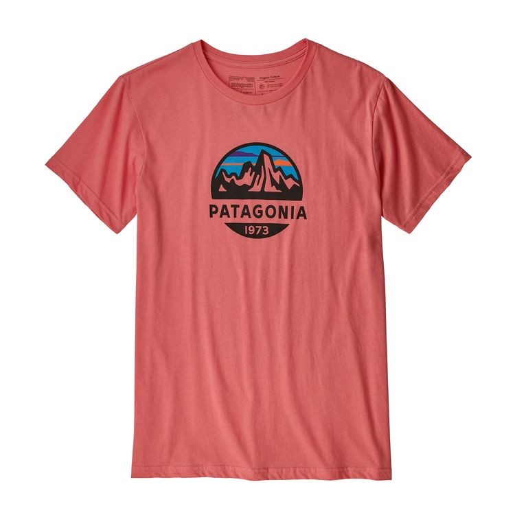 Polera Fitz Roy Scope Organic Hombre Naranjo - Imagen 2