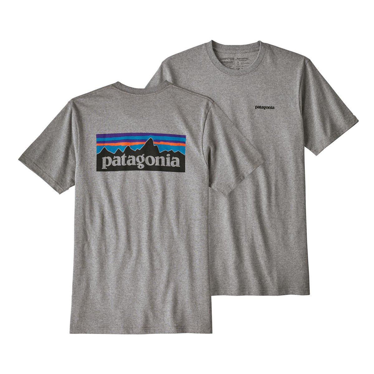Polera P-6 Logo Responsibili-Tee Hombre Gris