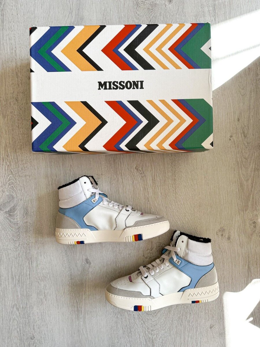 MISSONI Basket 90 Fruit Base Trainers Sneakers + MISSONI Bag - Imagen 9