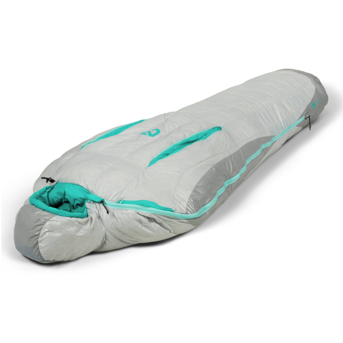 Saco de Dormir Aya 15 Regular Aluminium/Aqua Mujer - Imagen 5