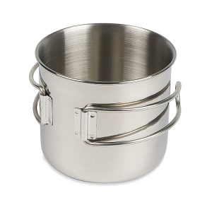 Mug Acero Inoxidable Mango Plegable