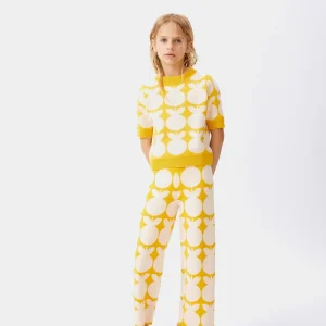 Pantalón de niña estampado de frutas