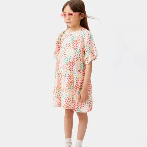 Vestido corto de niña lunares Macula