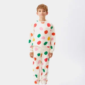 Jogger unisex estampado lunares