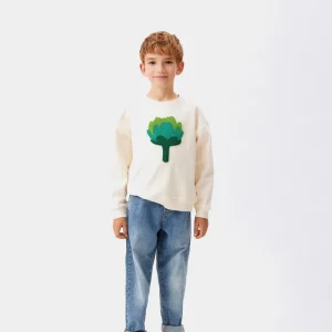 Sudadera unisex print alcachofa