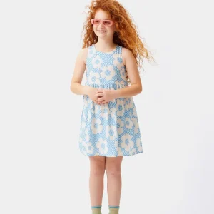 Vestido corto de niña floral Flower Box