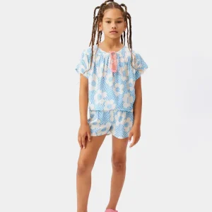 Top de niña floral Flower Box