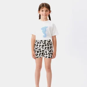 Short de niña estampado Coral