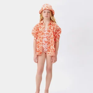 Camisa unisex floral Beach Flower