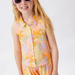 Camisa de niña floral Pluvia