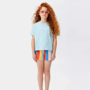 Camiseta unisex Need Vacations azul