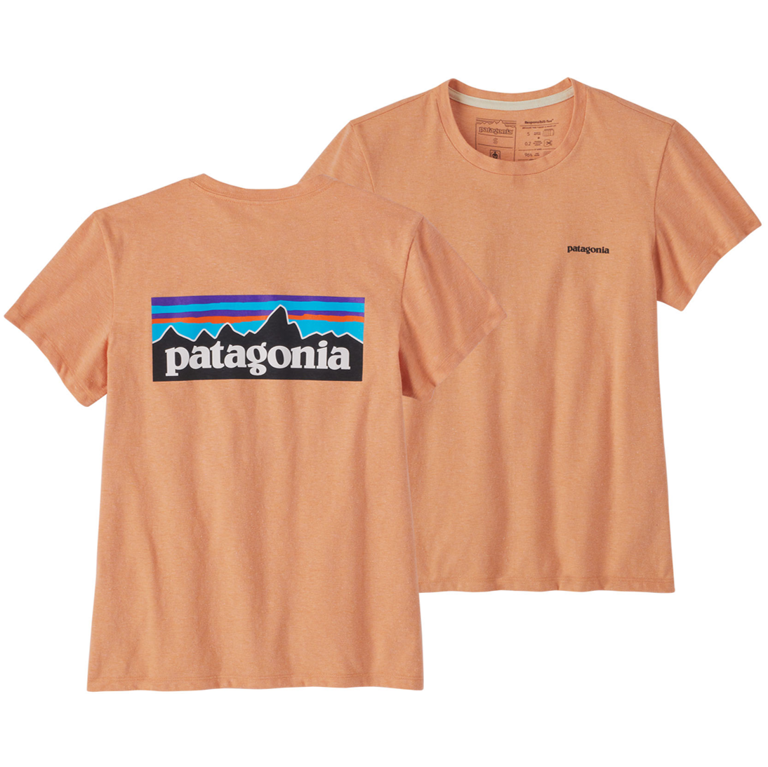 Polera Mujer P-6 Logo Responsibili-Tee – Damasco