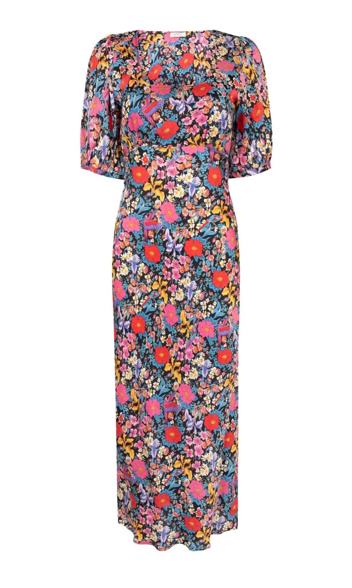 Spell & The Gypsy Last Drinks Bias Floral Midi Dress - Imagen 4