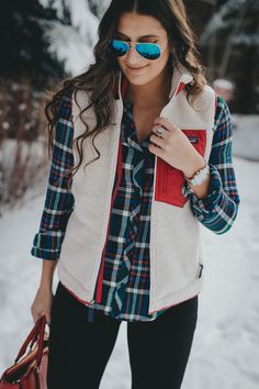 Camisa Manga Larga Fjord Flannel Mujer Gris - Imagen 3