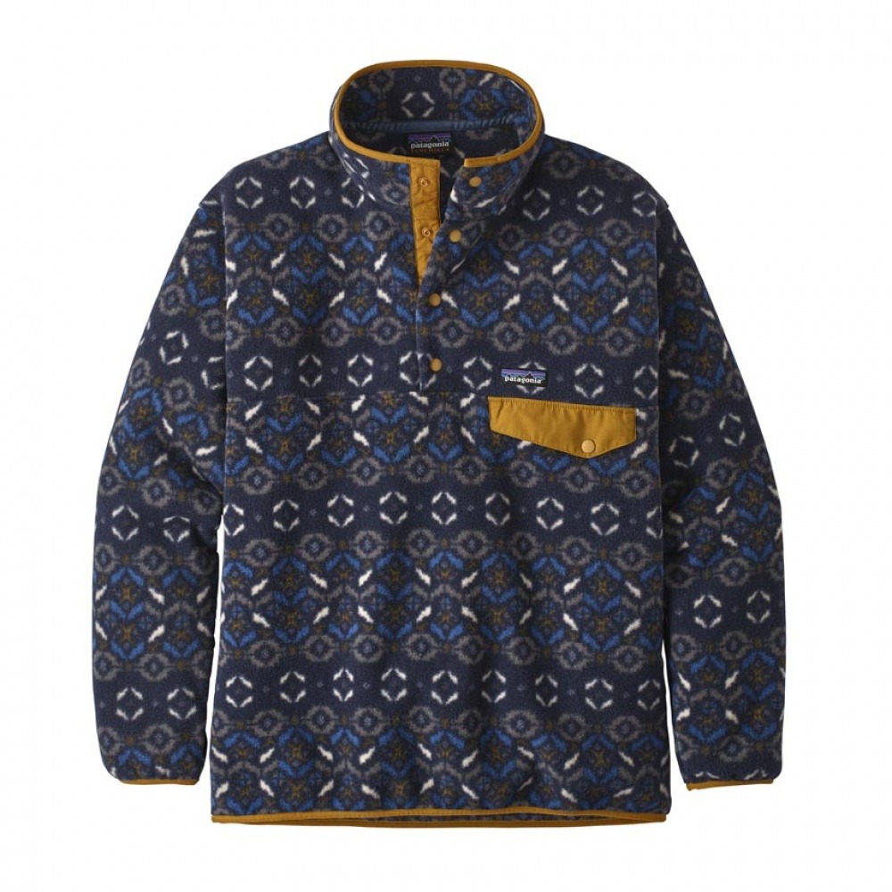 Polar Synchilla Snap-T Pullover Hombre Azul - Imagen 2