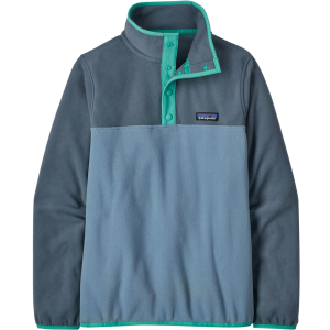 Polar Micro-D Snap-T Pullover Mujer -Gris