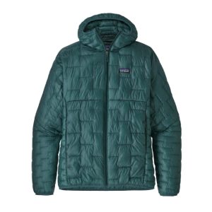 Parka Sintética Micro Puff Hoody Hombre Azul