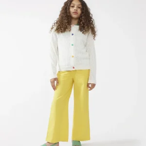 Cárdigan espiga blanco