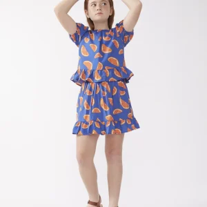 Top de niña estampado pomelos