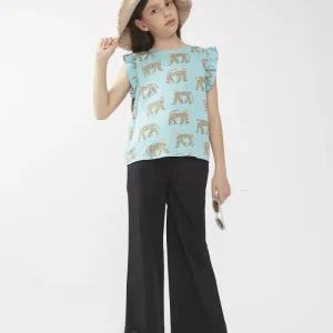 Top de niña estampado Jaguar