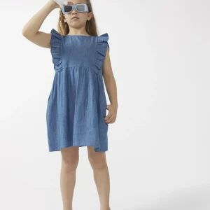 Vestido corto de niña vaquero