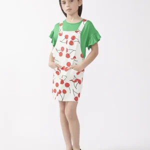Pichi de niña estampado cerezas