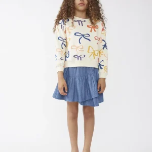 Sudadera unisex estampado de lazos