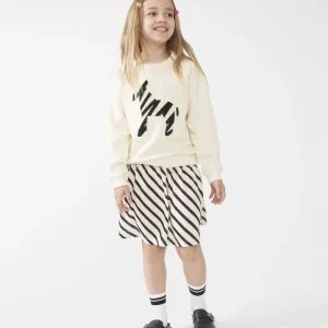 Sudadera unisex print cebra