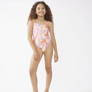 Bañador de niña estampado Rubra Orange