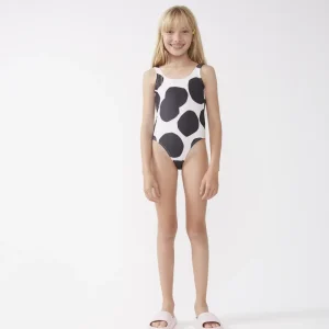 Bañador de niña estampado Terrazo