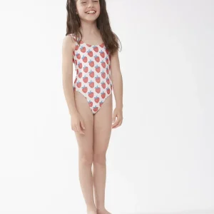 Bañador de niña estampado Strawberry Beach