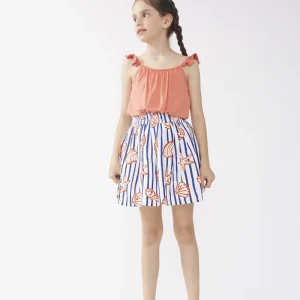 Falda corta de niña estampado Nemo