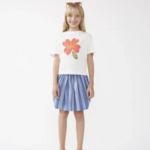 Camiseta unisex print de flor