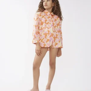 Camisa unisex estampado Rubra Orange