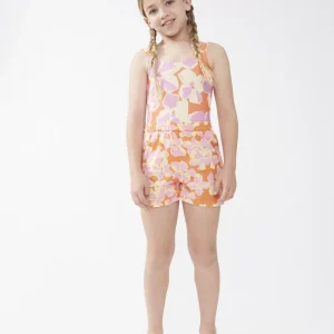 Shorts unisex estampado Rubra Orange
