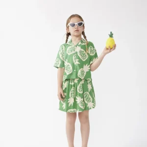 Camisa de niña estampado Ananas
