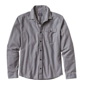 Camisa Manga Larga Fjord Flannel Hombre Gris