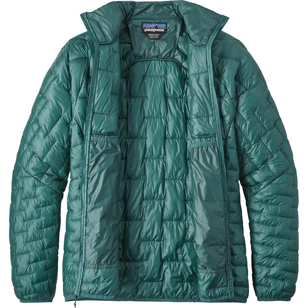Parka Sintética Micro Puff Hoody Hombre Azul - Imagen 3