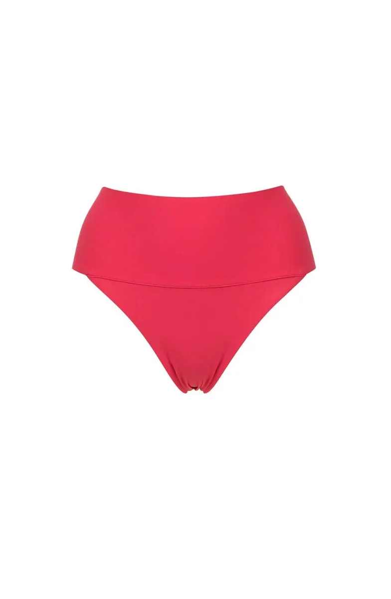 Pain De Sucre Blush Pink High Waist Bikini Bottom in Angie - Imagen 3