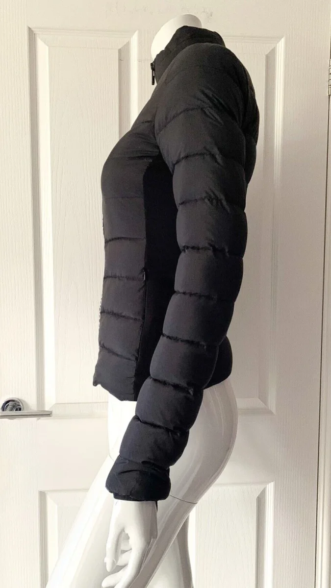 PACO RABANNE Black Down Bodyline Jacket - Imagen 7