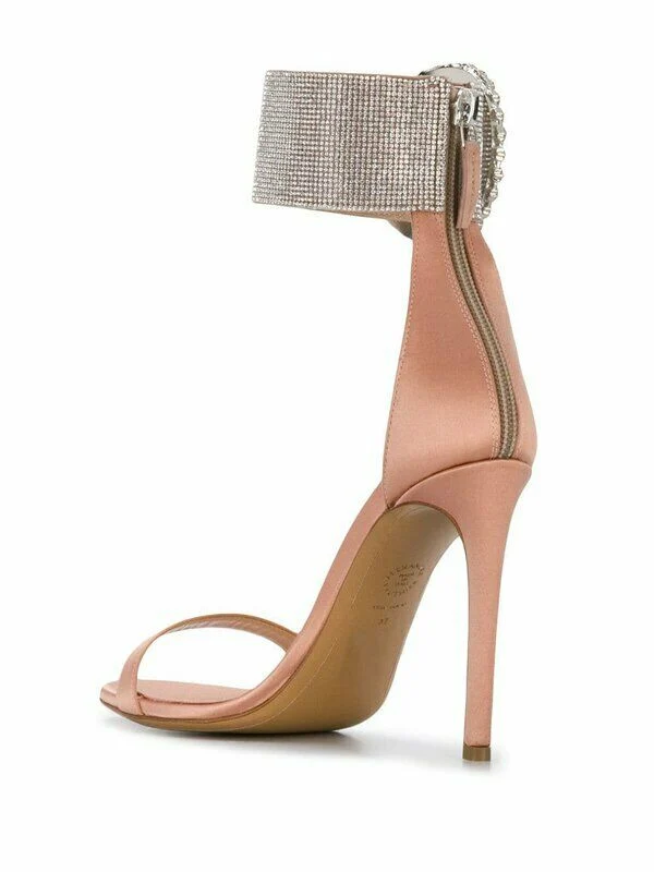 Alexandre Vauthier Pink Joan Embellished High Heels - Imagen 5
