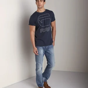 G-Star 3301 Straight Memphis Denim Light Aged Jeans