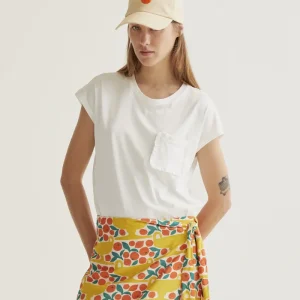 Camiseta básica 100% algodón blanco