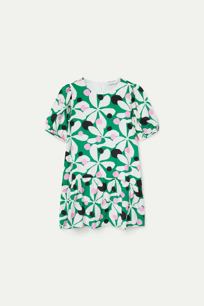 Vestido corto con estampado Hosta - Imagen 3
