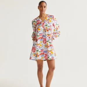 Vestido corto con estampado Lush
