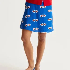 Falda corta con estampado Coccinella