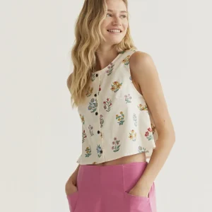 Top con estampado Gardener