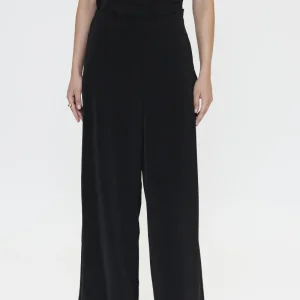 Pantalón fluído negro