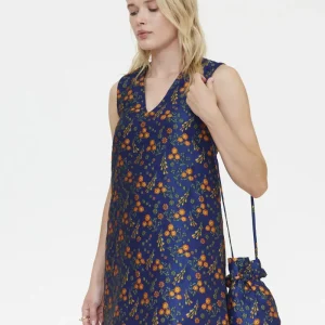 Bolso con estampado Flowers Jacquard